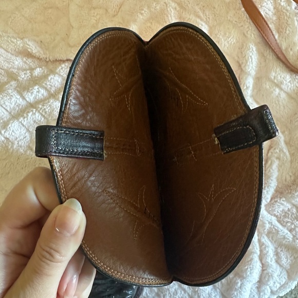 Ostrich Skin Cowgirl Boots - Size 7.5 D - Picture 5 of 5